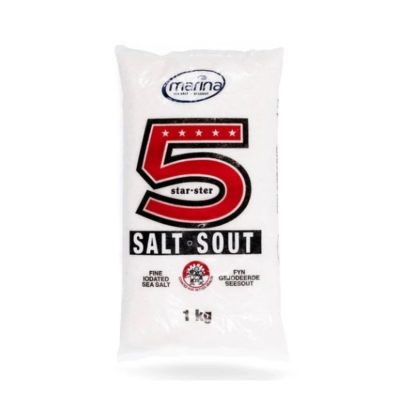 Marina 5 Star Fine Salt - 1kg