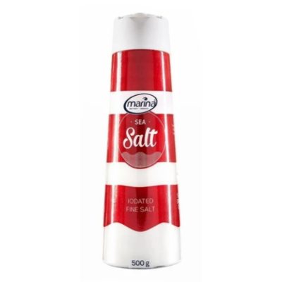 Marina Lighthouse Sea Salt 500g Flask